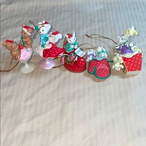 Lustre Fame Christmas Ornaments Lot #4